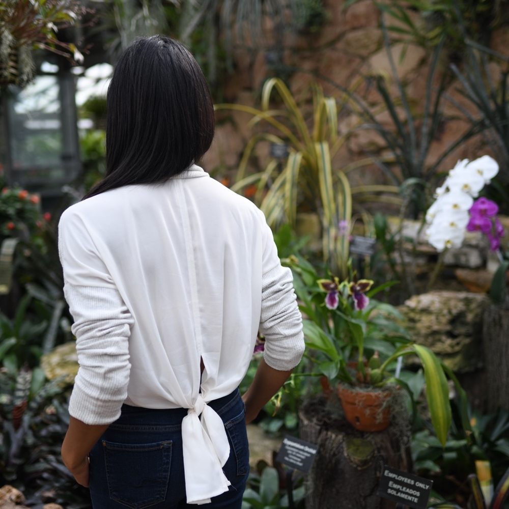 NWT Fifteen Twenty Tie Turtleneck Sweater